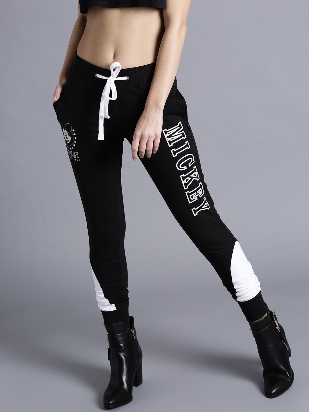 

Kook N Keech Disney Black Printed Joggers