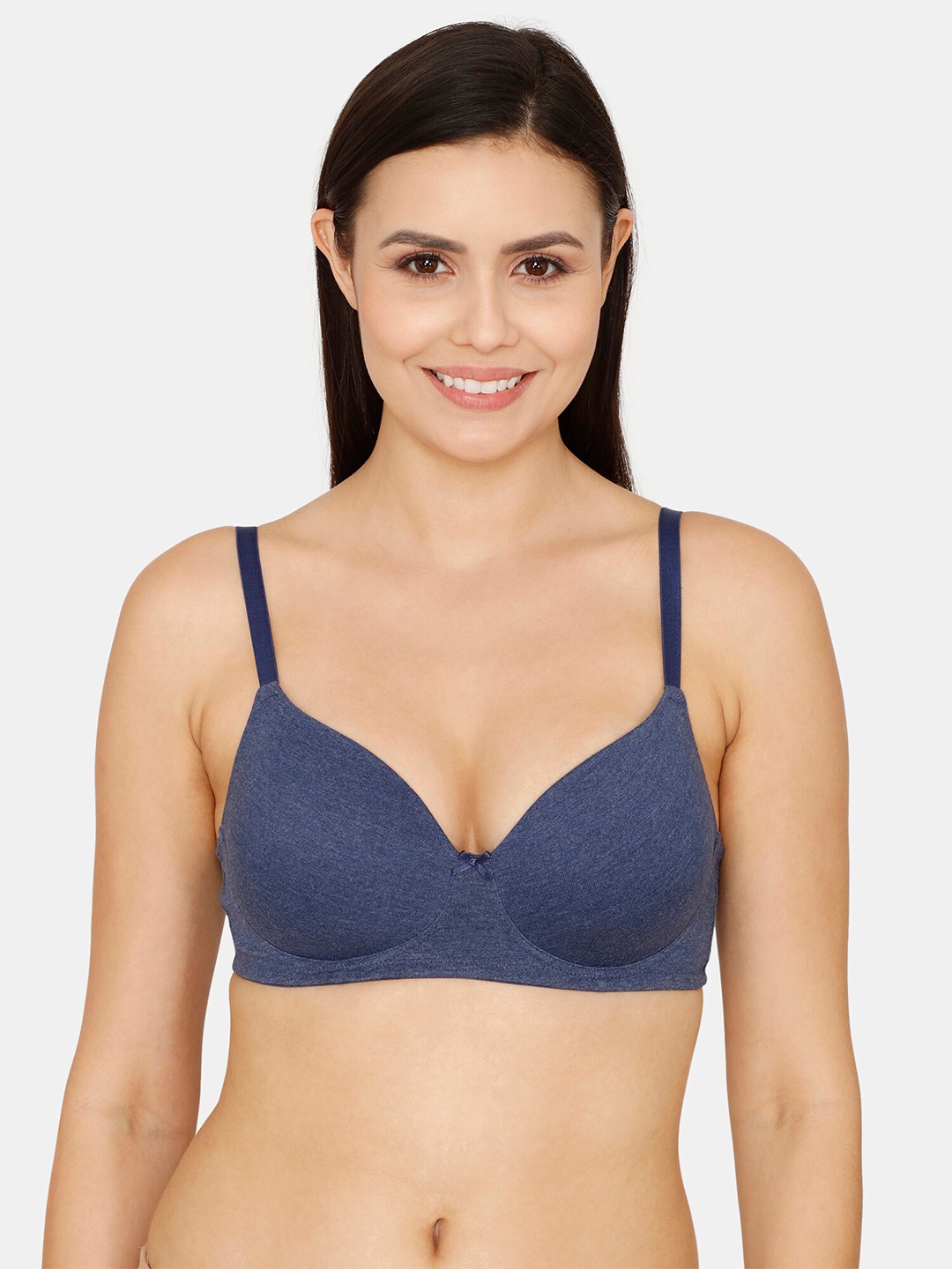 

Zivame Heavily Padded T-Shirt Bra, Blue