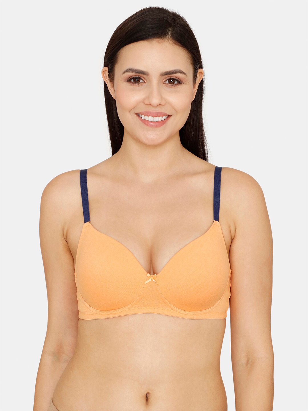 

Zivame Heavily Padded T-Shirt Bra, Orange