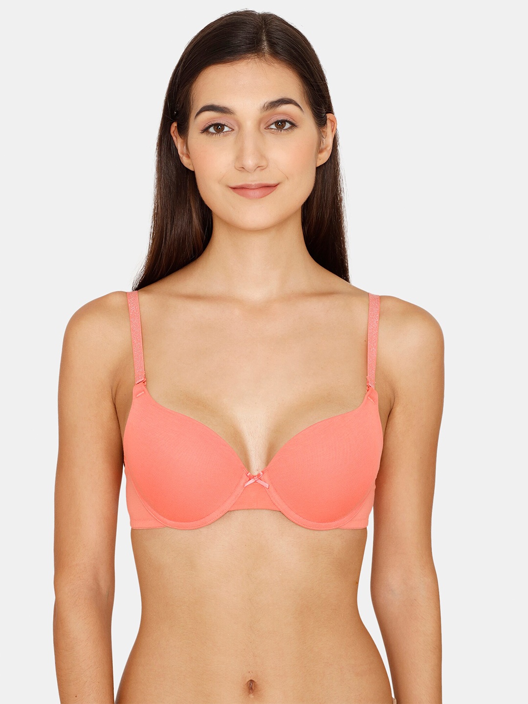

Zivame Heavily Padded Push-Up Bra, Pink