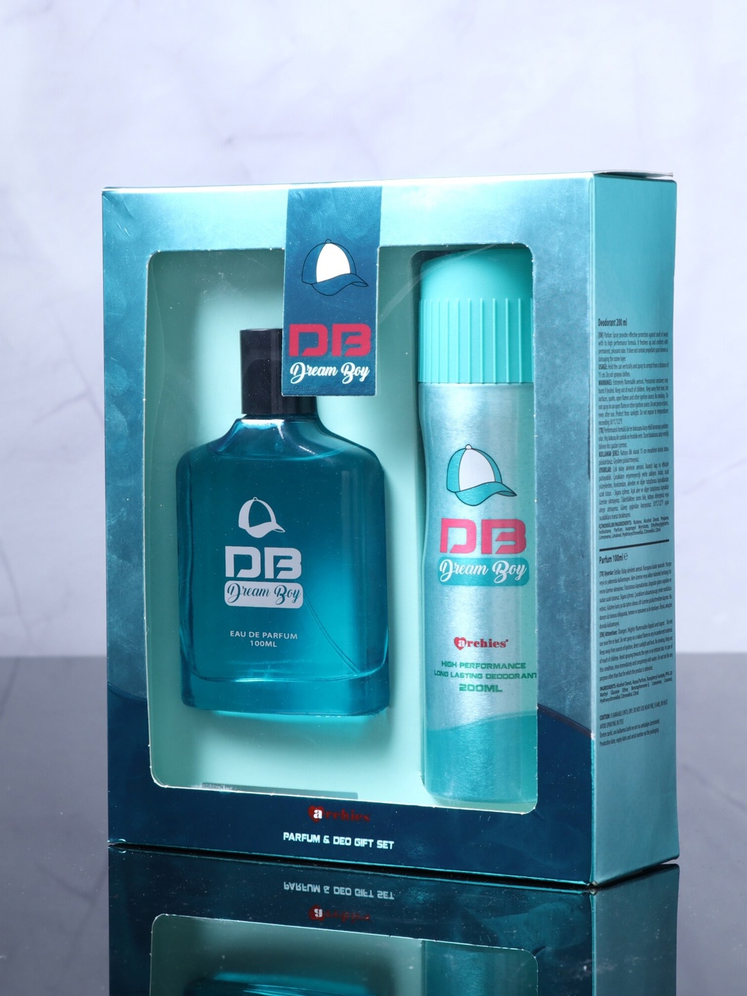 

Archies Men Original Dream Boy Perfume-100ML and Deo-200ML Gift Set, Blue