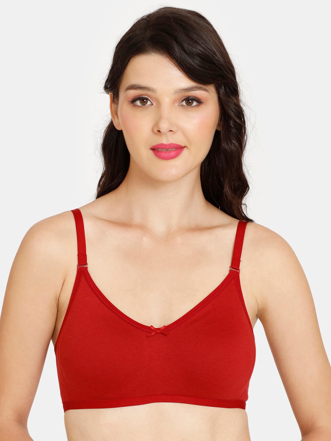 

Rosaline by Zivame Super Support Bra, Red