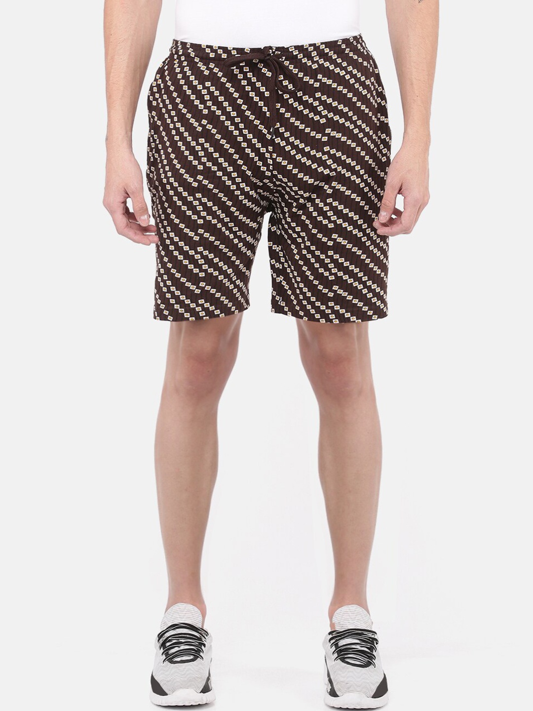 

Dollar Men Printed Cotton Boxers AMBM-226, Brown