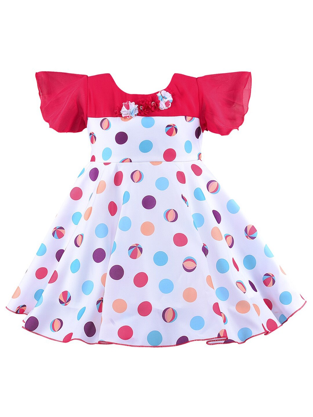 

Wish Karo White Satin Dress