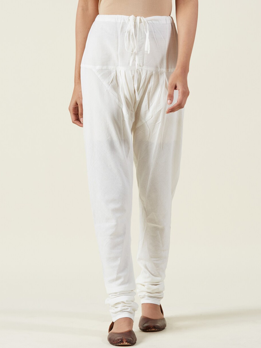 

Fabindia Cotton Churidar, Off white