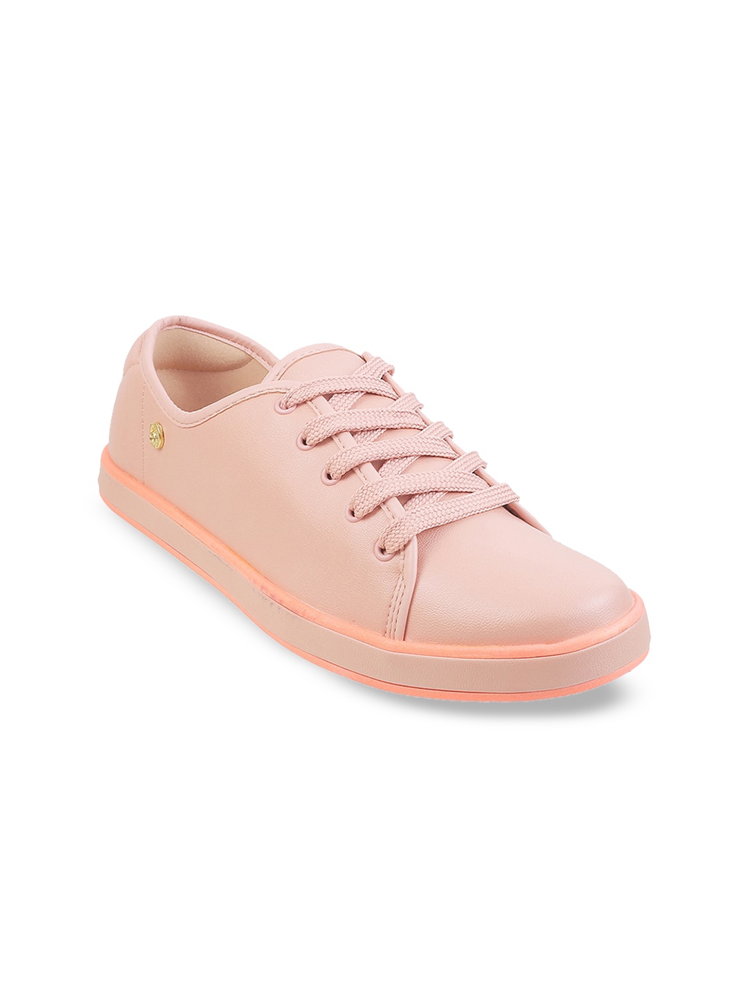 Metro Women Lace-Up Sneakers, Pink