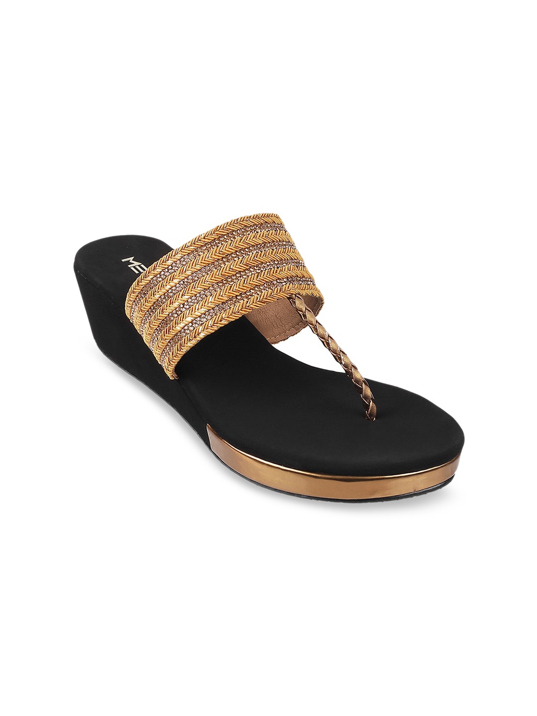 

Metro Women Wedge Heels, Gold