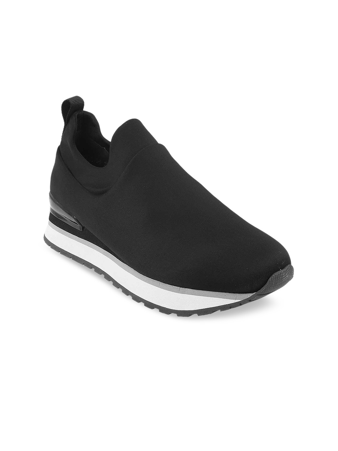 

Mochi Women Slip-On Sneakers, Black