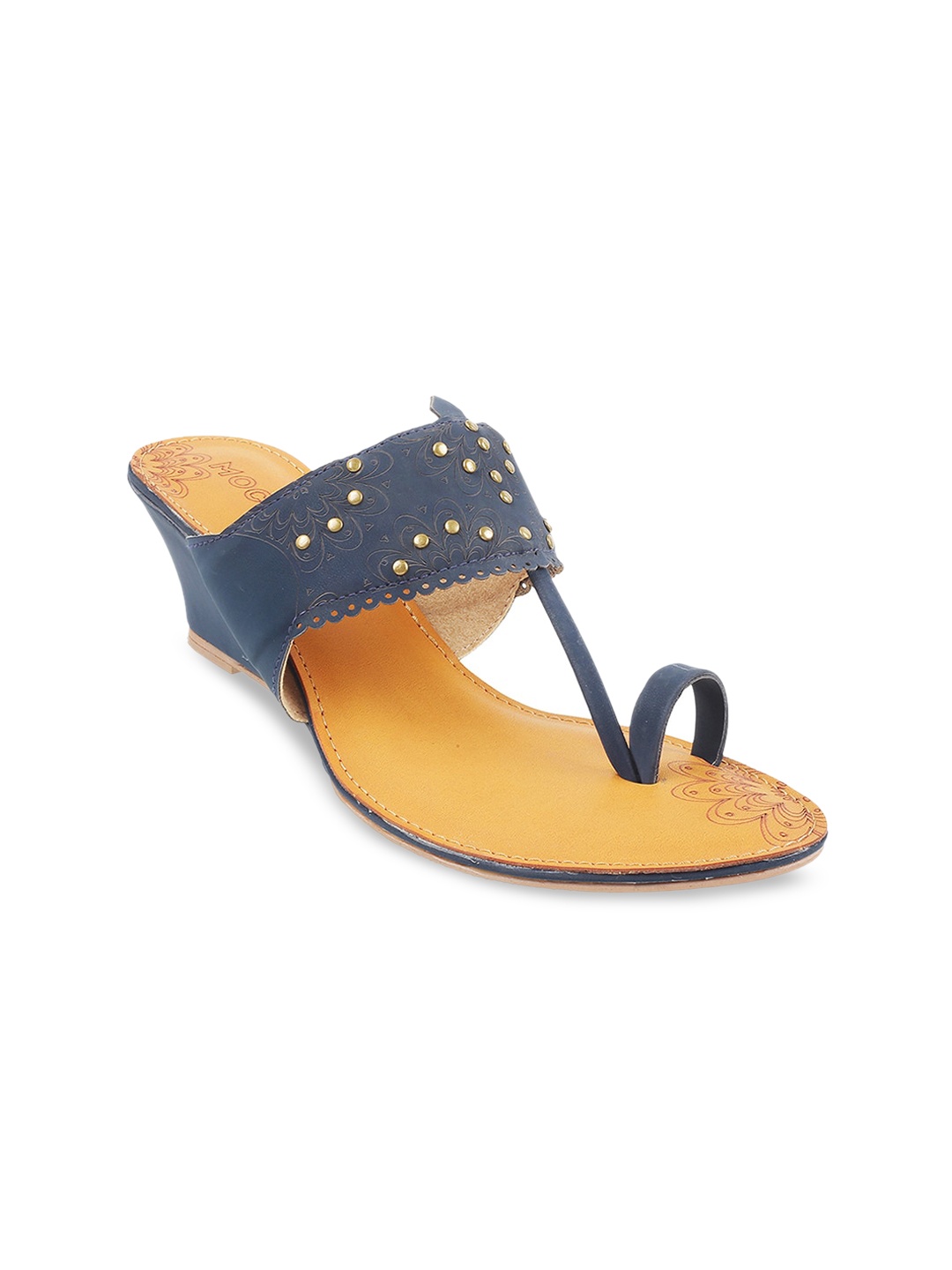 

Mochi Embellished Wedge Heels, Blue