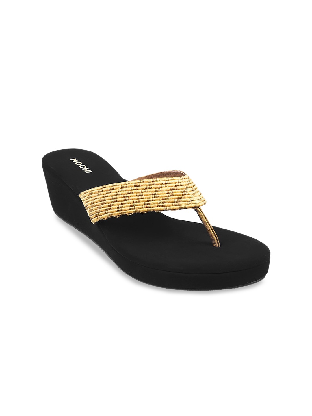 

Mochi Women Wedge Heels, Gold