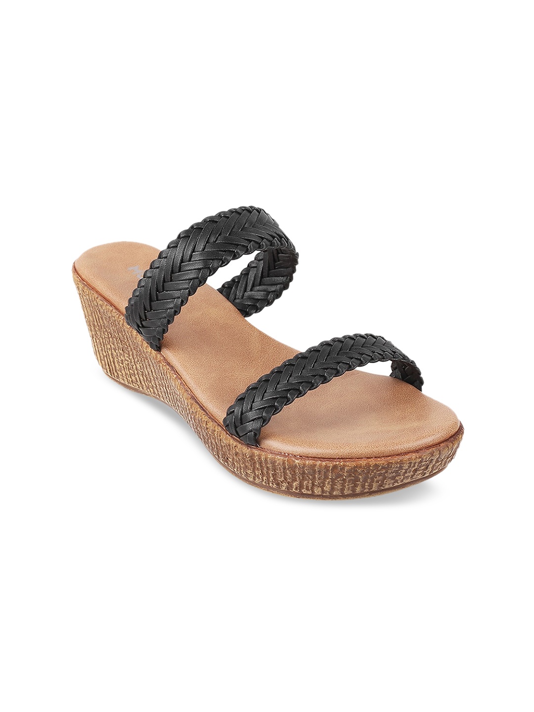 

Mochi Women Wedge Heels, Black