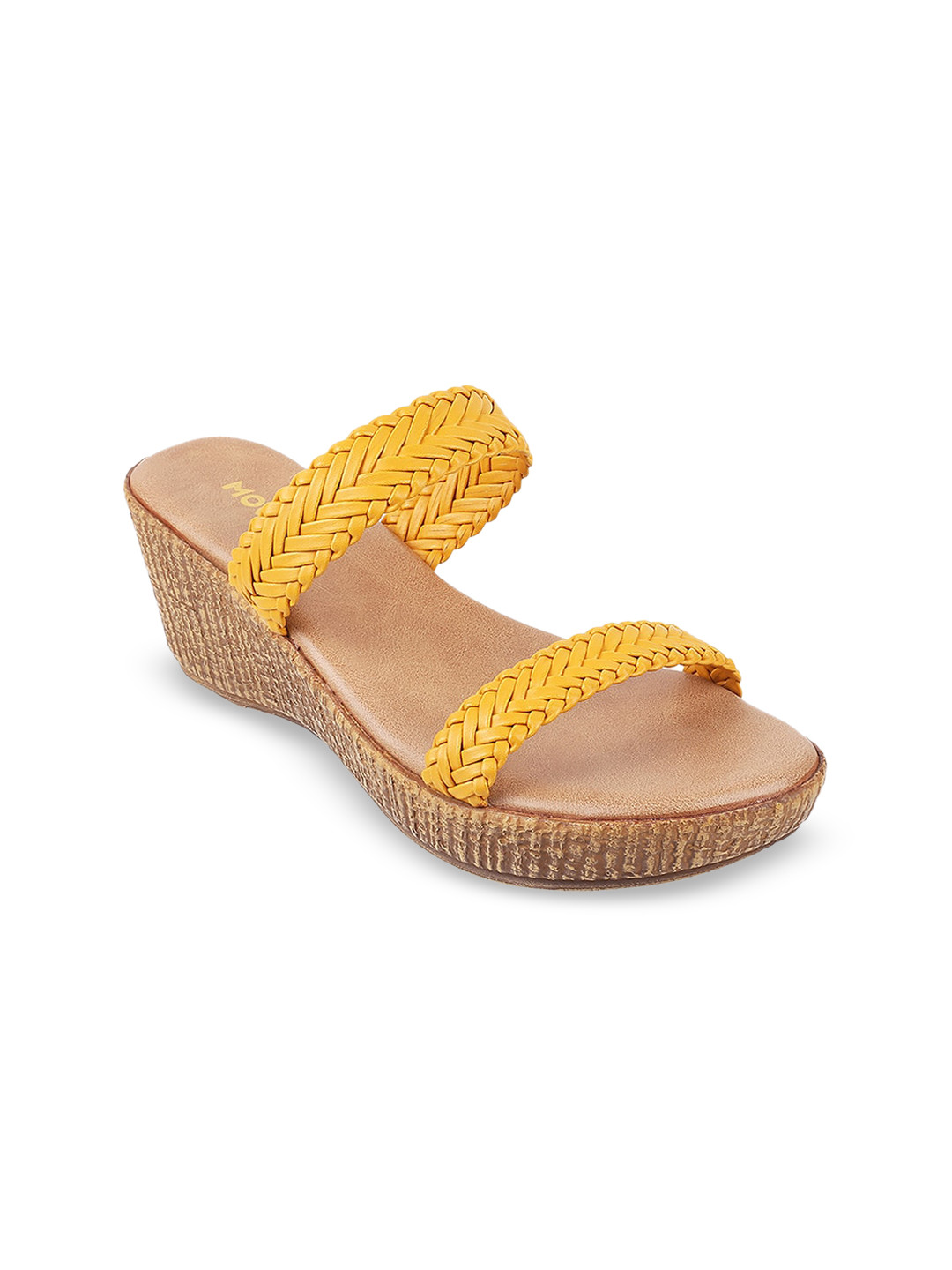 

Mochi Women Wedge Heels, Yellow