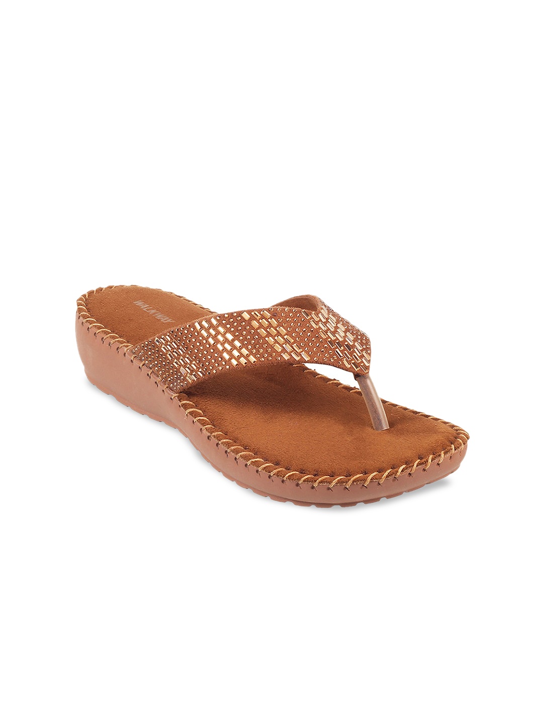 

WALKWAY by Metro Embellished Wedge Heels, Tan