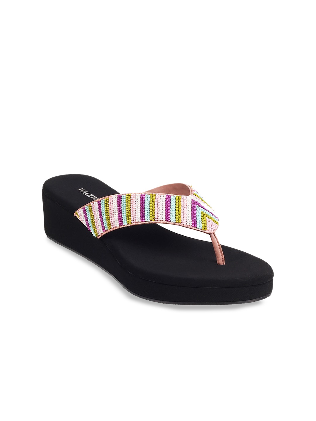 

WALKWAY by Metro Embellished Comfort Heels, Peach