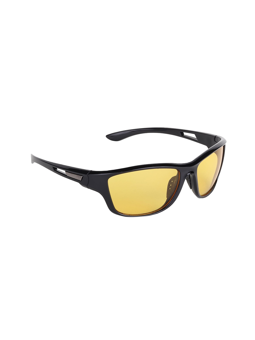 CRIBA Unisex Lens & Sports Sunglasses with UV Protected Lens, Black