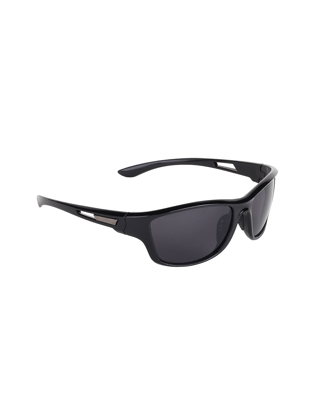 

CRIBA Unisex Lens & Sports Sunglasses with UV Protected Lens, Black