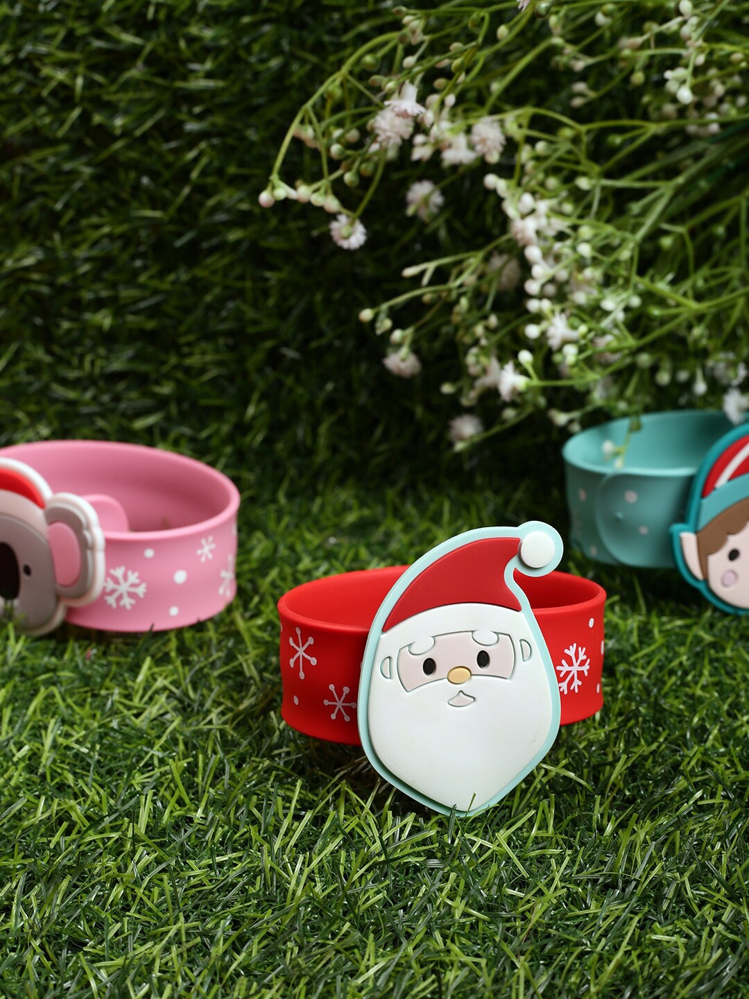 

EL REGALO Unisex Kids Wraparound Bracelet, Red