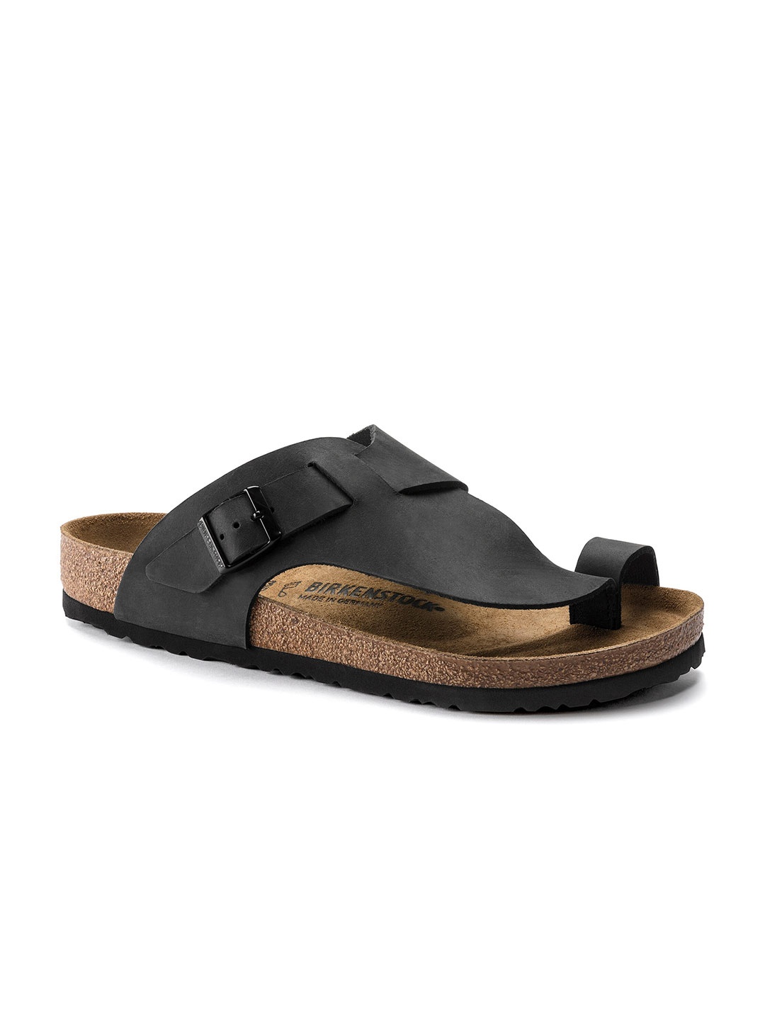 

Birkenstock Men Leather Comfort Sandals, Black
