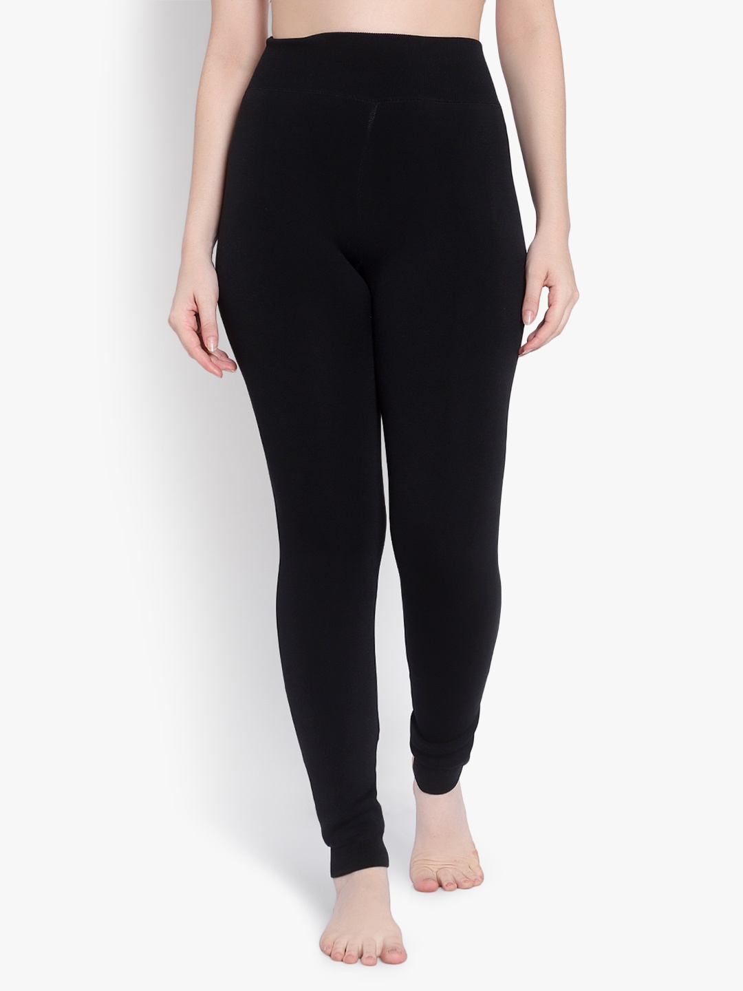 

BRACHY Women Winter Thermal Stockings, Black
