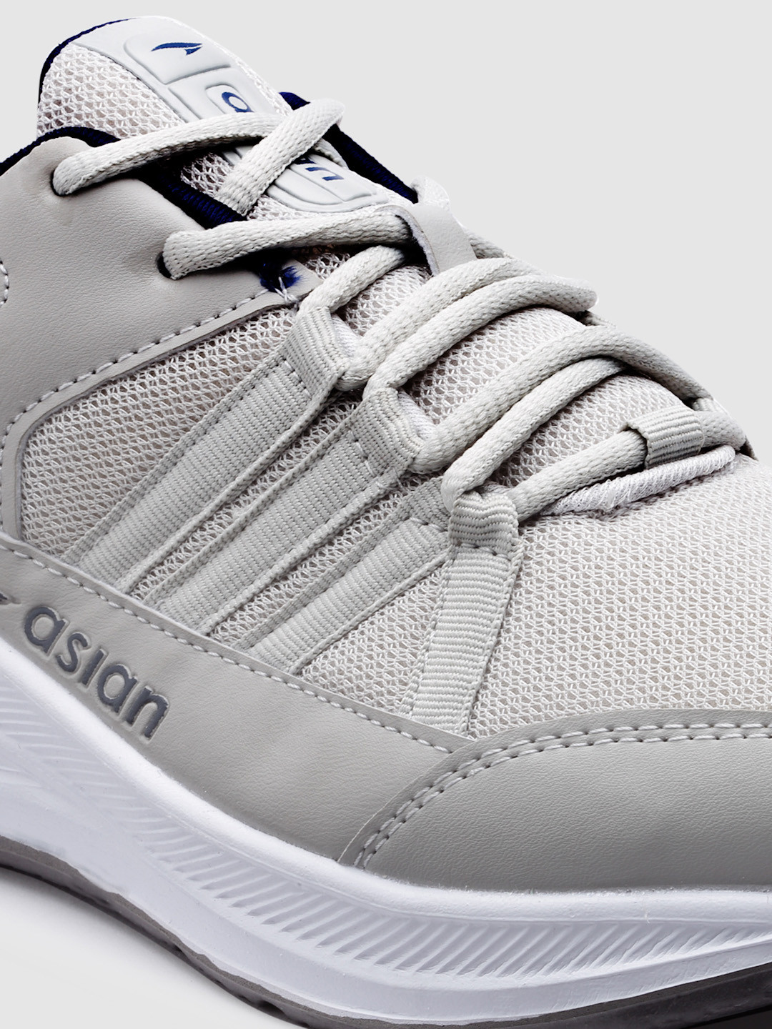 

ASIAN Men Mesh Running Non-Marking Shoes, Grey