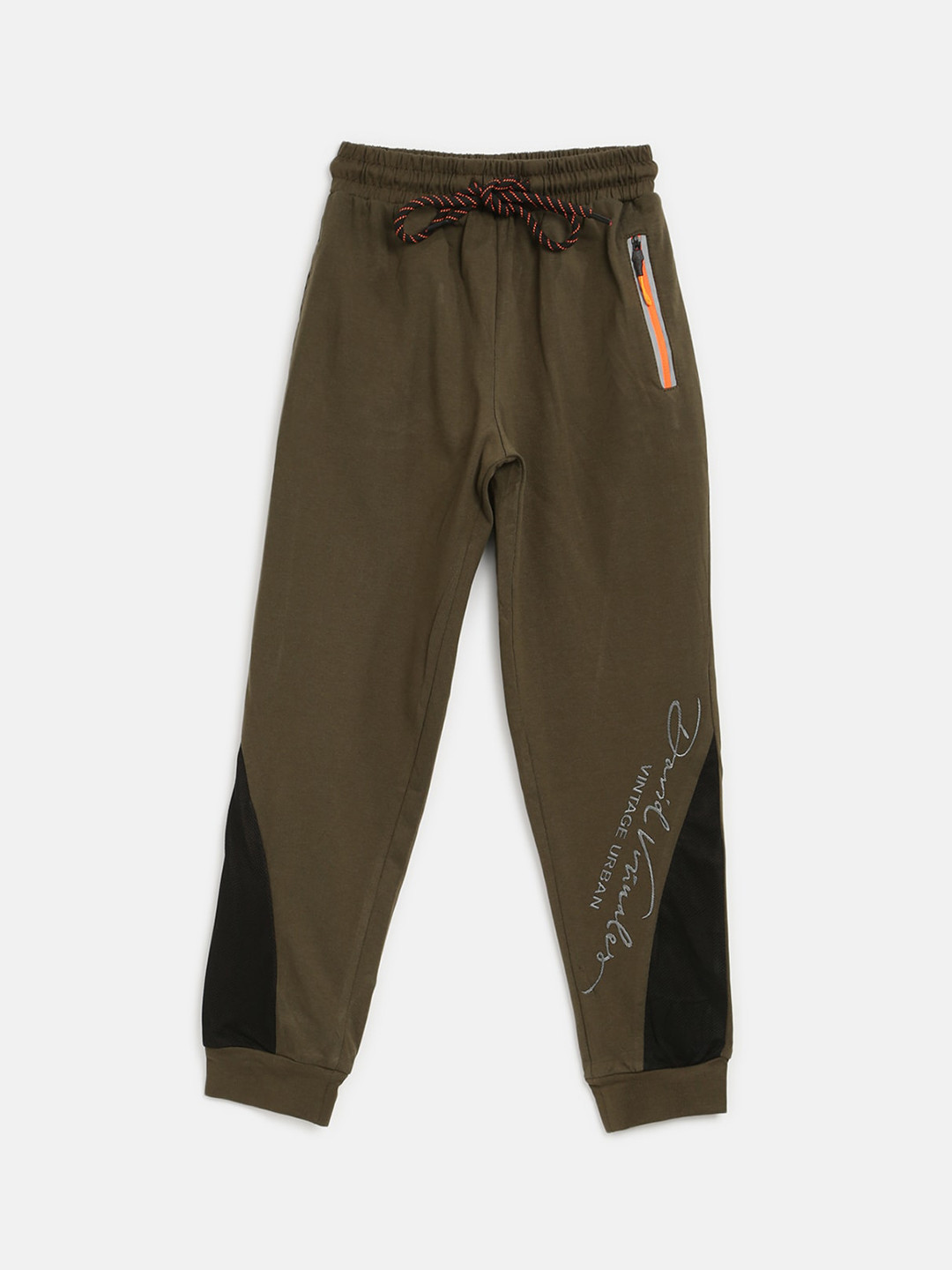 

V2 Value & Variety Boys Green Printed Cotton Lounge Pant