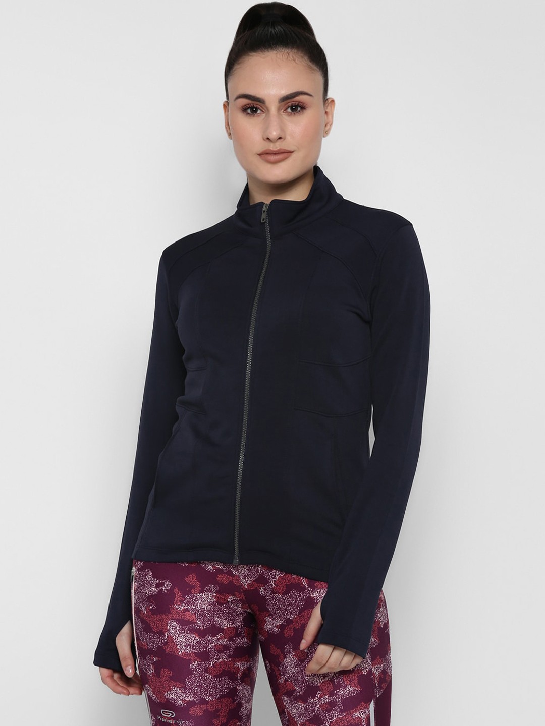 UCLA Women Antimicrobial Sporty Jacket, Navy blue