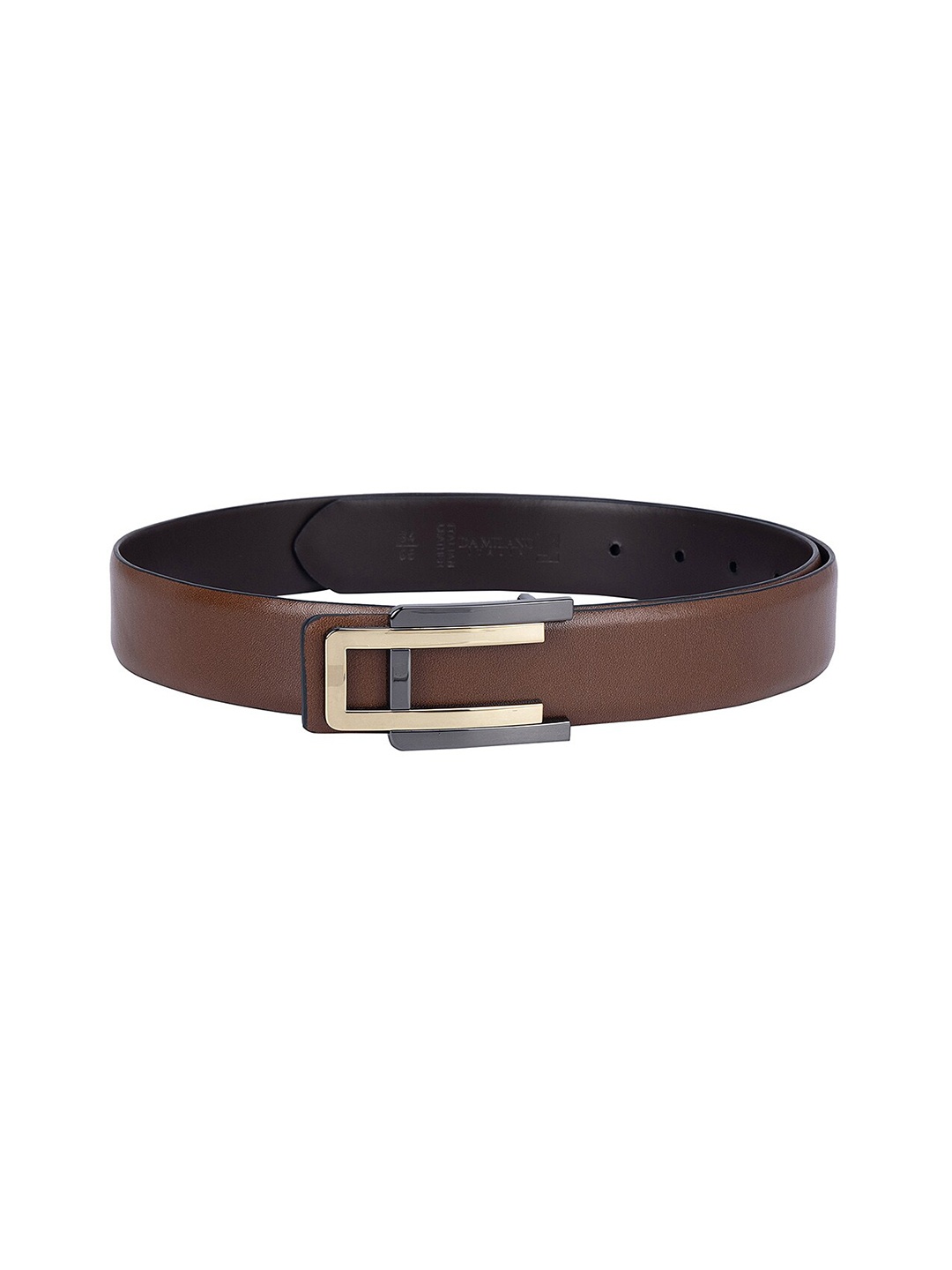 

Da Milano Textured Formal Belt, Brown