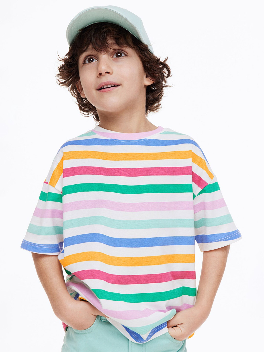 

H&M Boys Oversized T-shirt, Multi