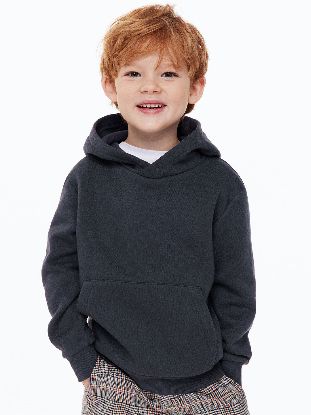 

H&M Boys 2-Pack Hoodies, Grey