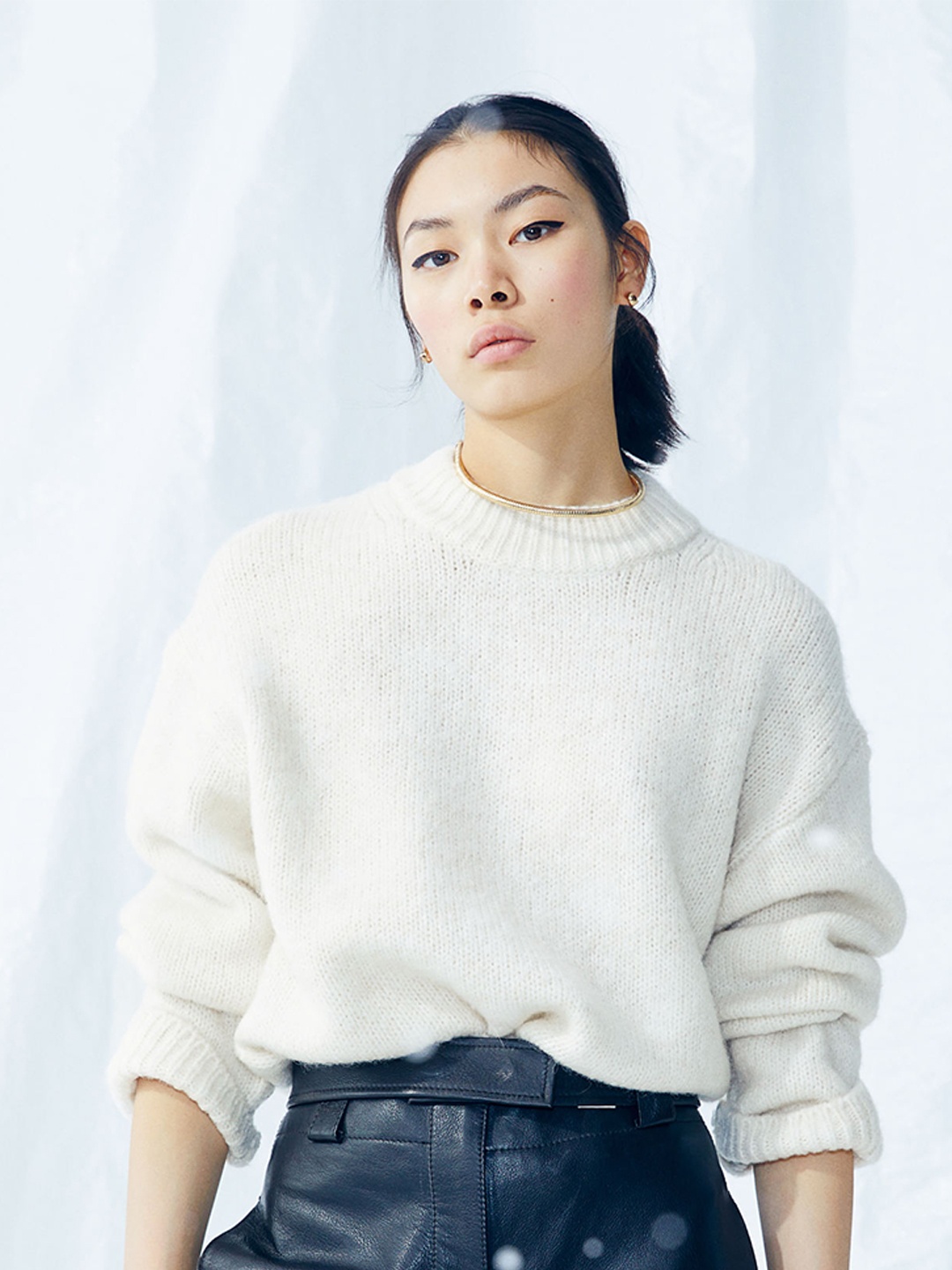 

H&M Women Oversized Jumper, White