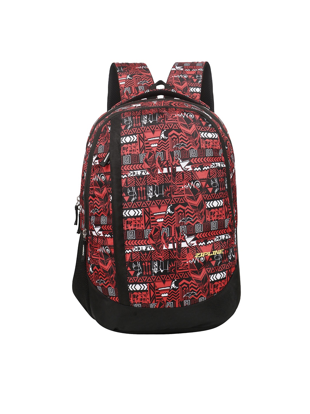 

ZIPLINE Unisex Graphic Durabase Backpack, Red