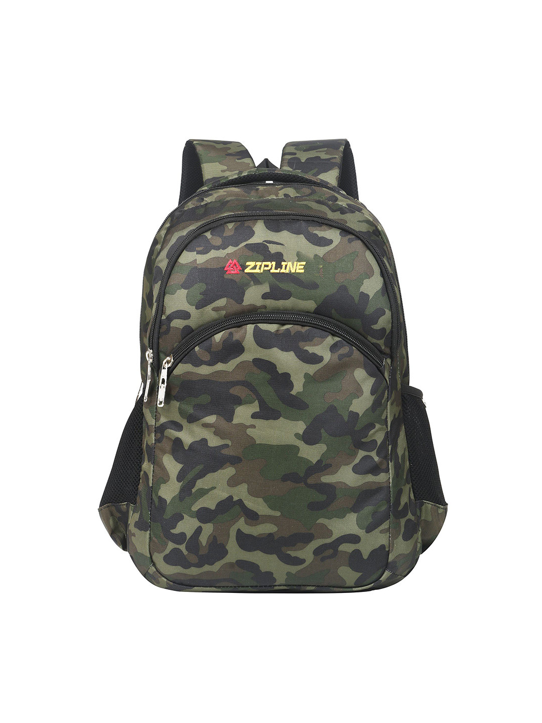 

ZIPLINE Unisex Camouflage Durabase Backpack, Green