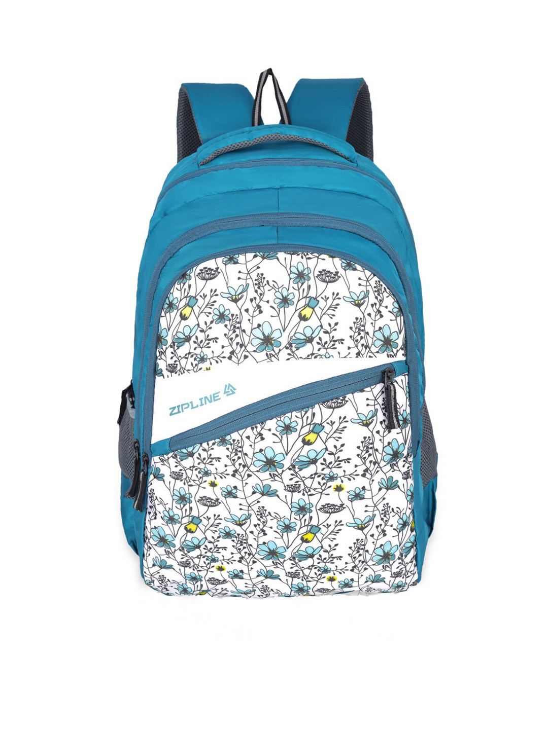 

ZIPLINE Unisex Colourblocked Backpack, Teal