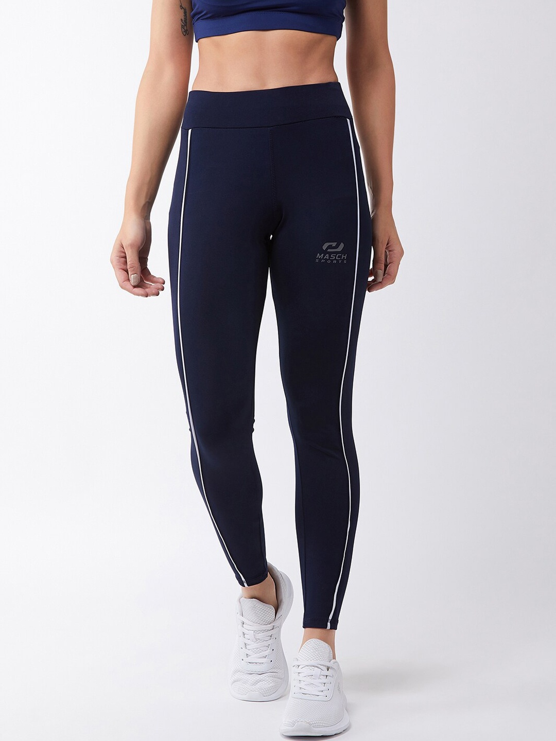 

Masch Sports Women Dry-Fit Tights, Navy blue