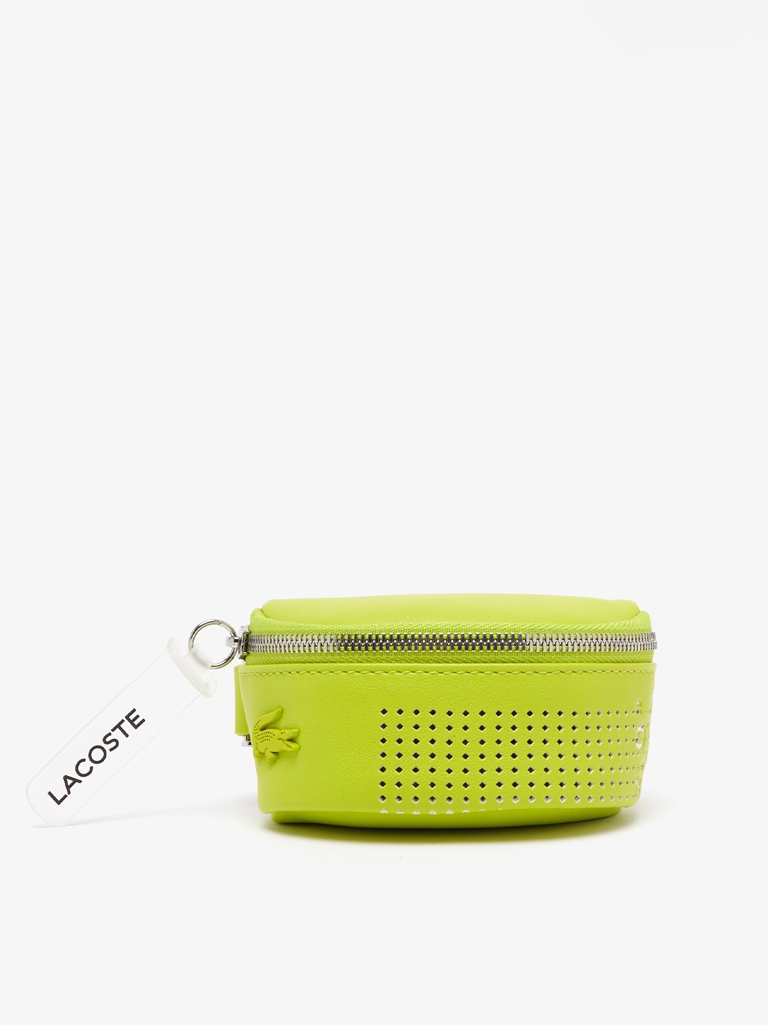 

Lacoste Women PU Zip Around Wallet, Green