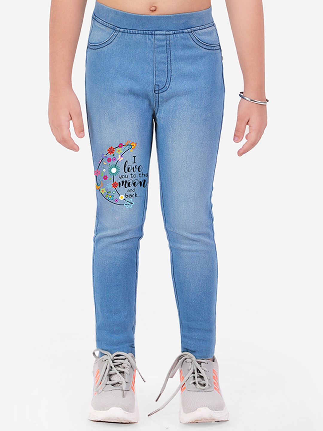 

Naughty Ninos Girls Jeggings, Blue