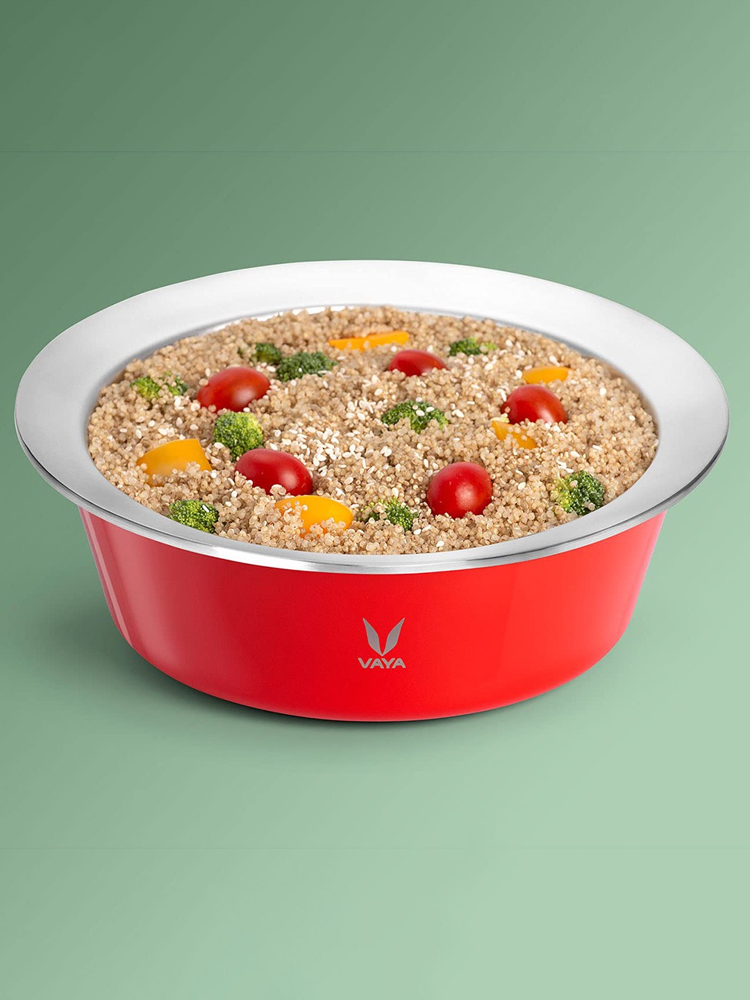 

Vaya Red Casserole With Glass Lid 1500 ML