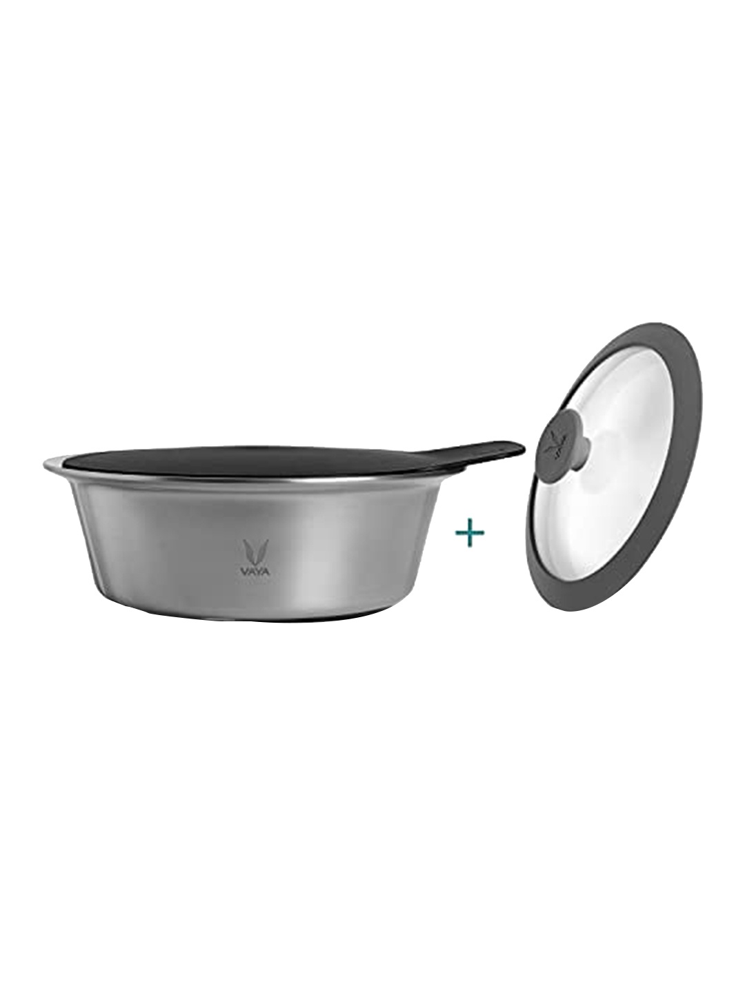 

Vaya Black Double Wall Vacuum Stainless Steel Serving Casserole with Lid 1.5 L