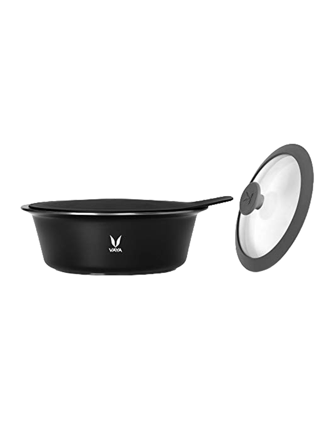 Vaya Black Stainless Steel Serving Casserole 1.5 L