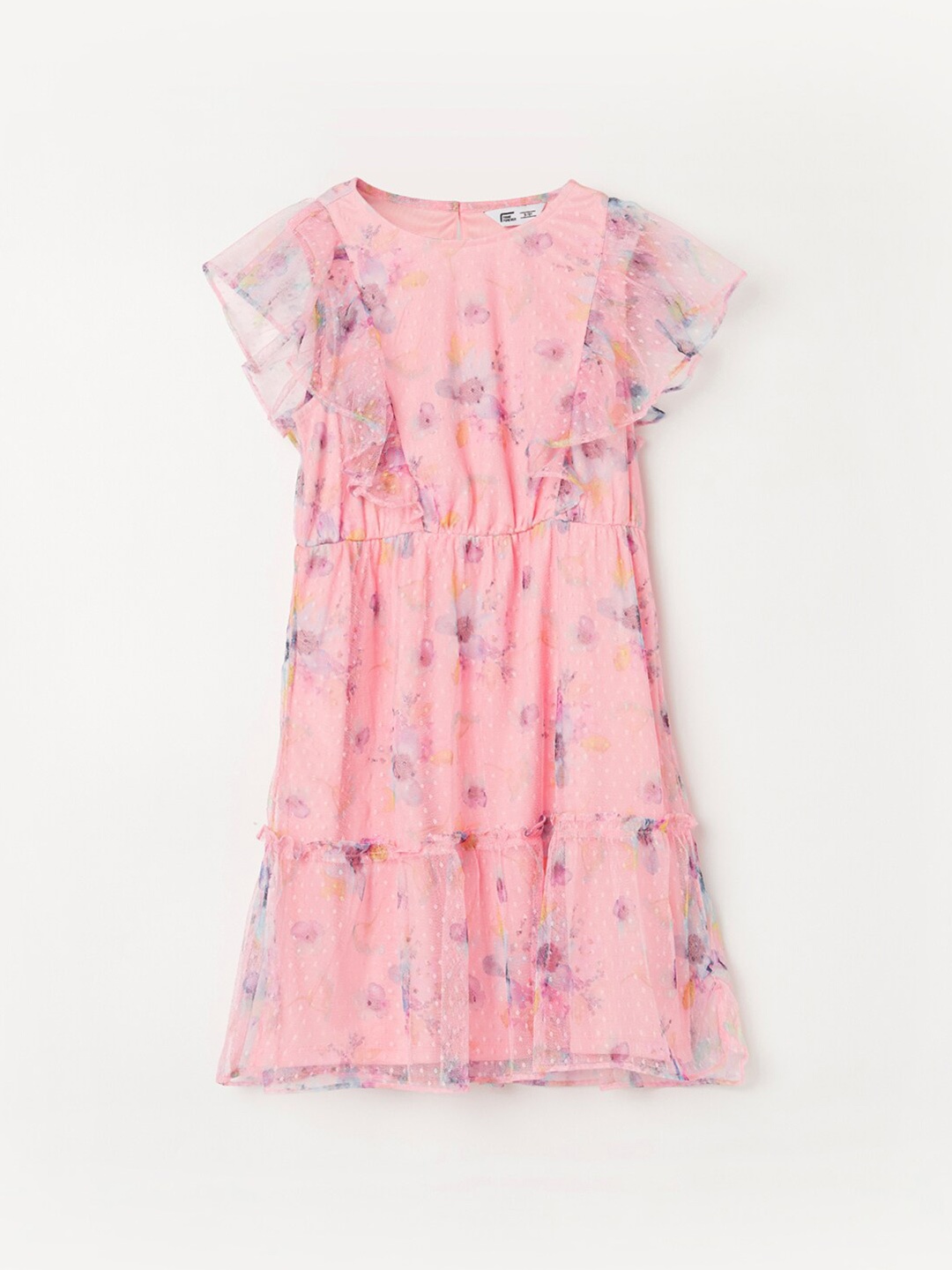 

Fame Forever by Lifestyle Floral A-Line Dress, Pink