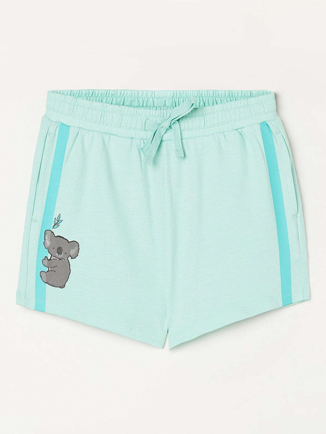 

Fame Forever by Lifestyle Girls Solid Shorts, Sea green