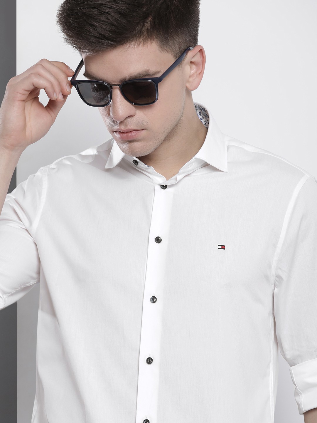 

Tommy Hilfiger Men Slim Fit Shirt, White