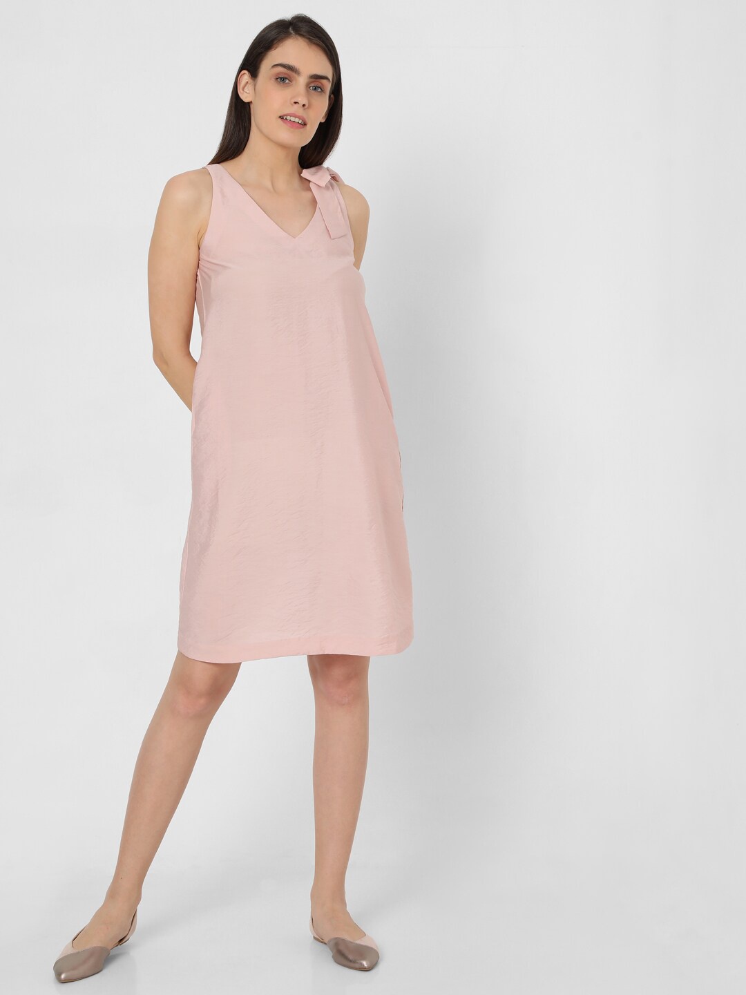 Vero Moda A-Line Dress, Pink