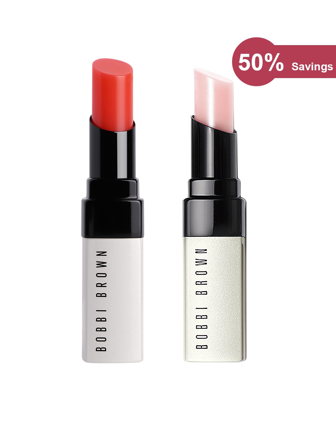 

Bobbi Brown Set of 2 Lightweight Extra Lip Tint 2.3 g each - Bare Pink & Bare Punch