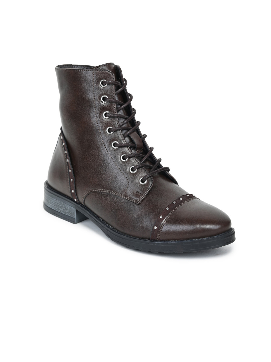 

MICHAEL ANGELO Women Casual Winter Boots, Brown