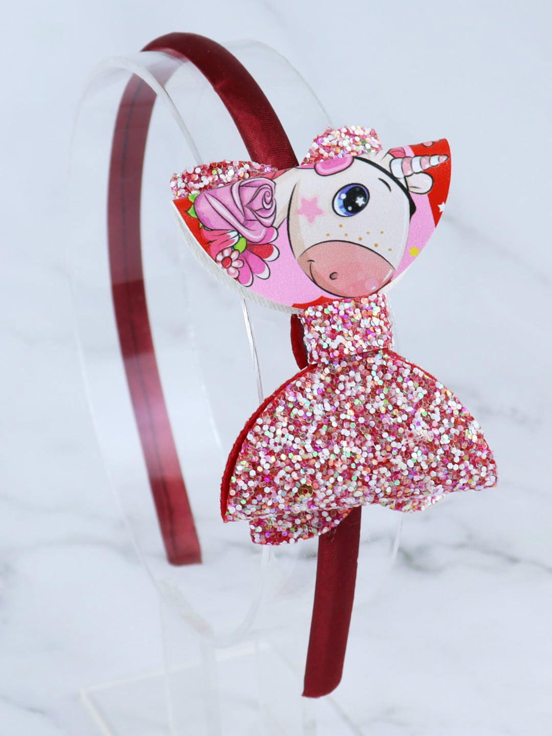 

Asthetika Kids Fabric Hairband, Red
