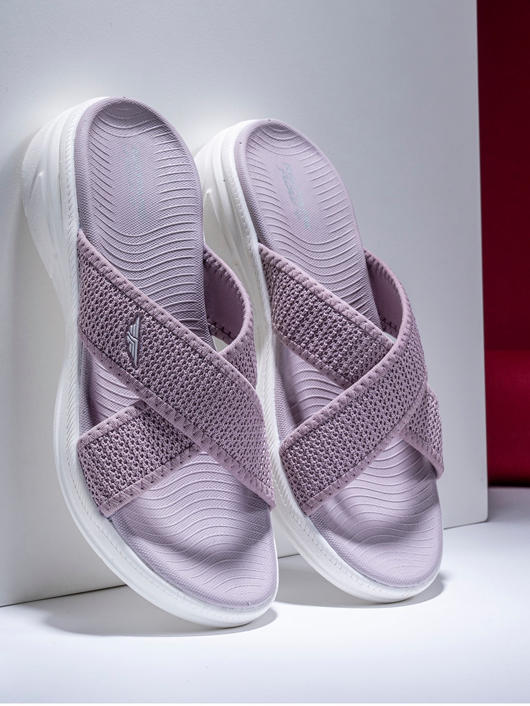 

Red Tape Women Open Toe Flats, Purple