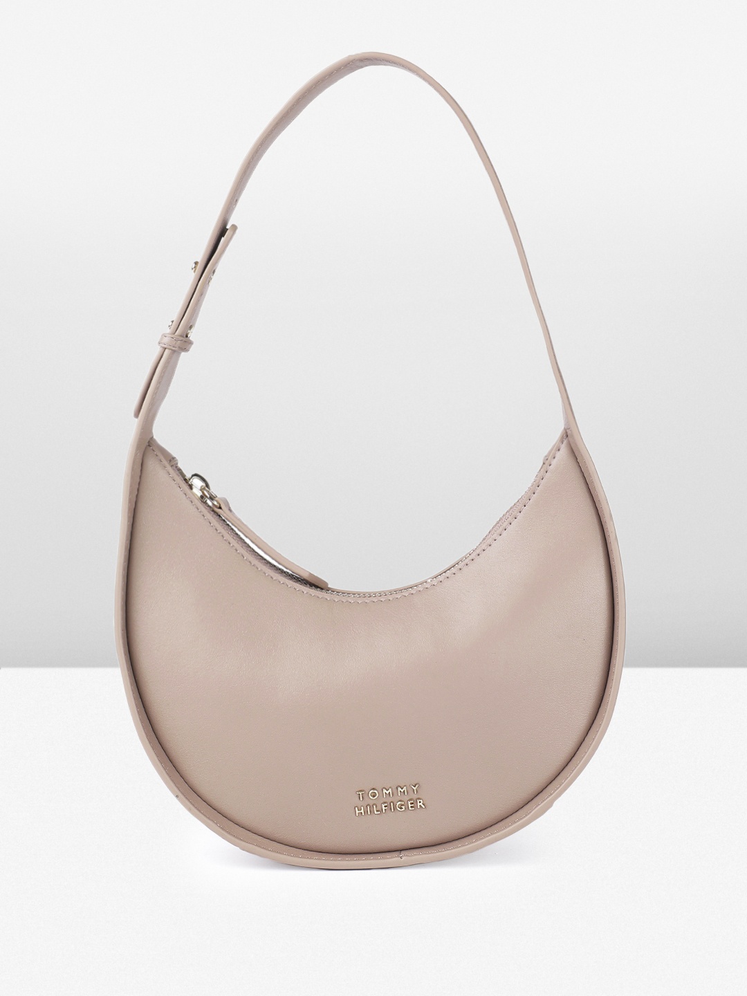 

Tommy Hilfiger Half Moon Mini Hobo Bag, Beige