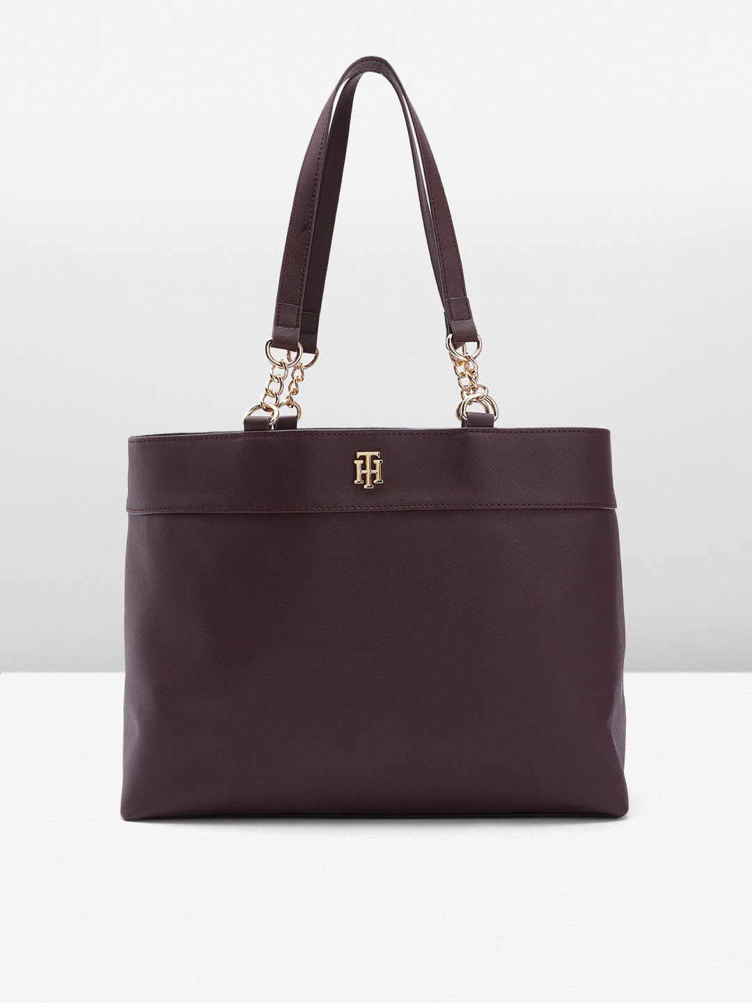 

Tommy Hilfiger Solid Shoulder Bag, Coffee brown