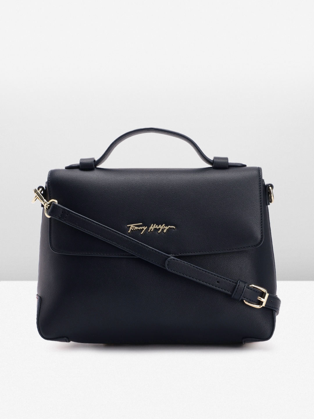 

Tommy Hilfiger Structured Satchel, Navy blue